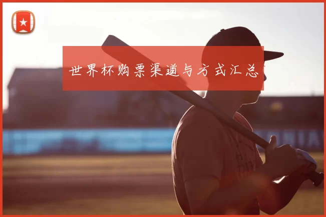 世界杯购票渠道与方式汇总
